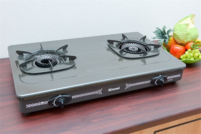 Bếp gas Rinnai RV-7Slim(G) Màu Đen