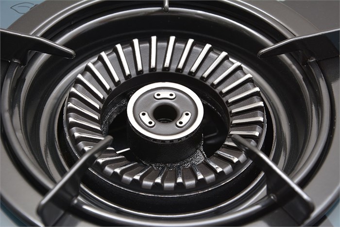 Bếp gas Rinnai RV-7Slim(GL-Pe) Màu Đen - xanh dương