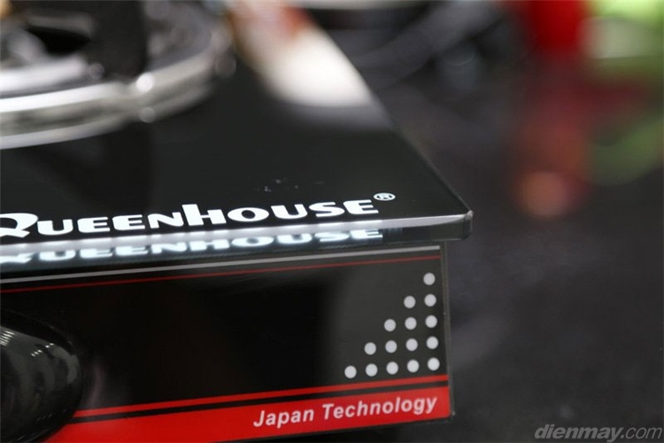 Bếp gas đôi Queenhouse QH-2523 Màu Đen