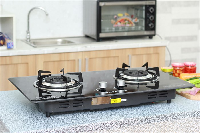 Bếp ga âm Sunhouse SHB-6636 Màu Đen