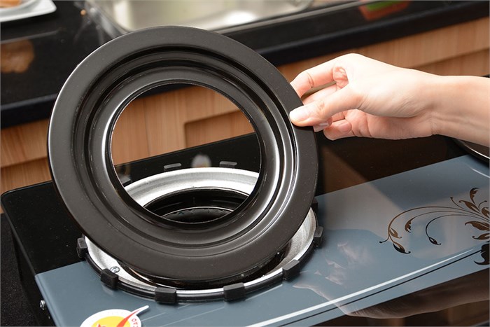 Bếp ga đôi Sakura SA-790GIN Màu Đen - Xám