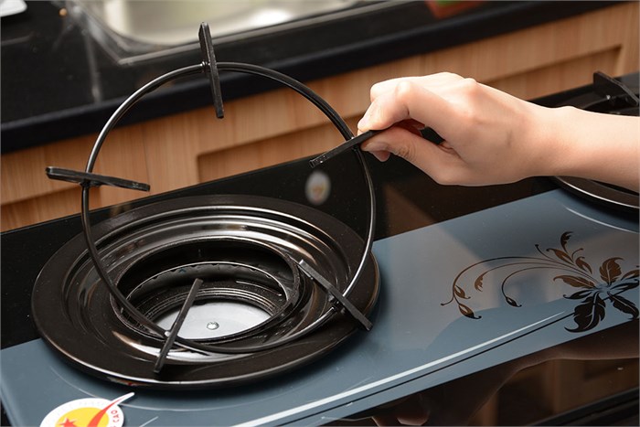 Bếp ga đôi Sakura SA-790GIN Màu Đen - Xám