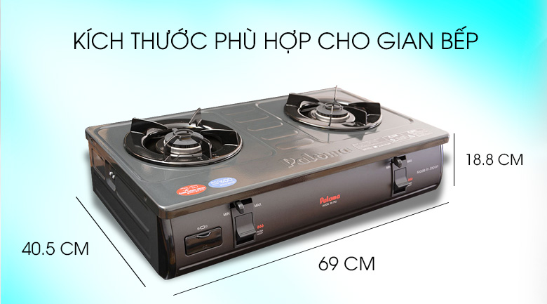 Bếp ga đôi Paloma PA-7PEJ