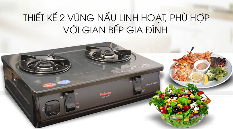 Bếp ga đôi Paloma PA-6PEJ