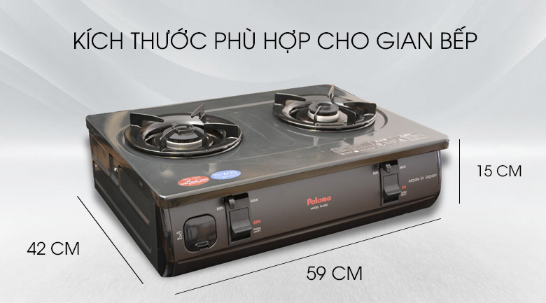 Bếp ga đôi Paloma PA-6PEJ