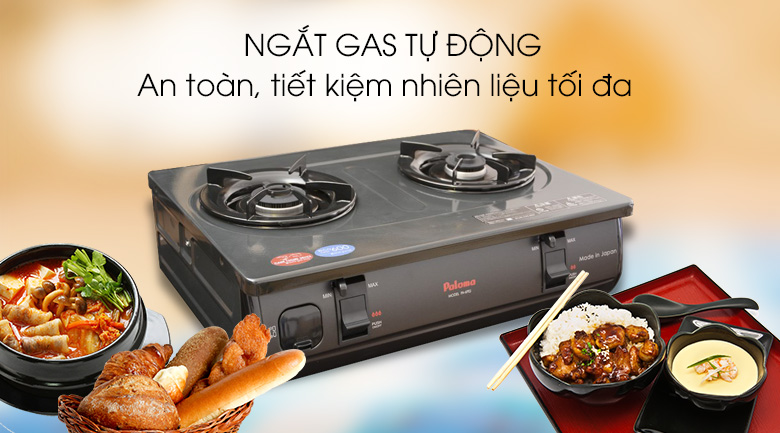 Bếp ga đôi Paloma PA-6PEJ