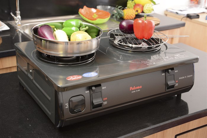 Bếp ga đôi Paloma PA-6PEJ Màu Đen