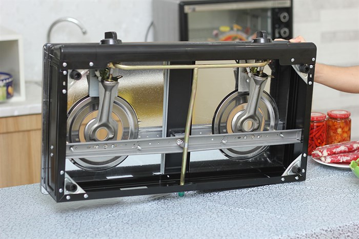 Bếp ga đôi Sakura SA-690GH Màu Xanh đen