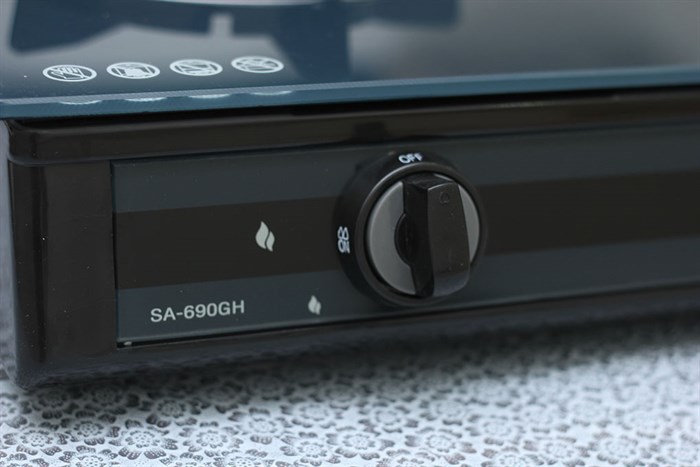 Bếp ga đôi Sakura SA-690GH Màu Xanh đen