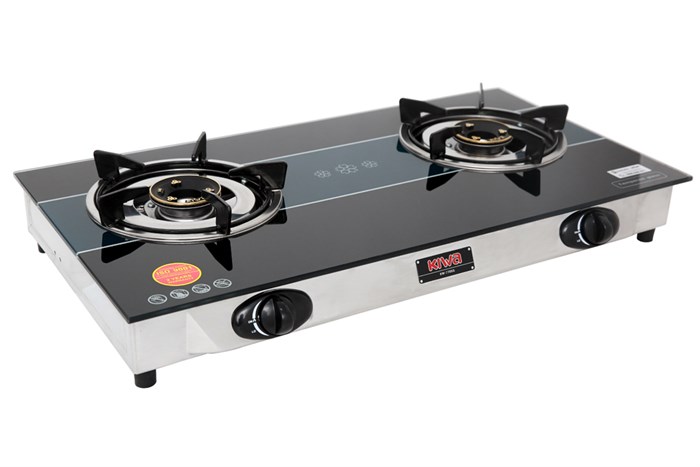 Bếp ga đôi Kiwa KW-770SG Màu Đen