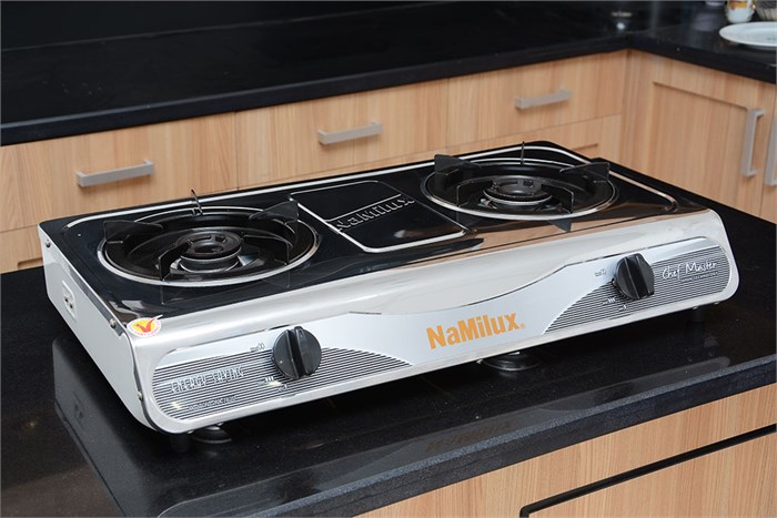 Bếp gas Namilux NA-762DSM Màu Xám
