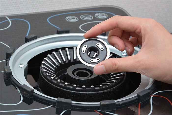 Bếp gas Rinnai RV-6SIim-SCH(Zi) Màu Đen