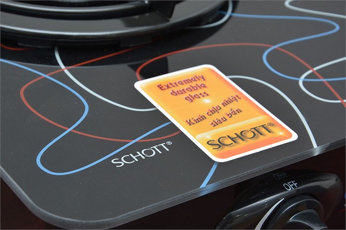 Bếp gas Rinnai RV-6SIim-SCH(Zi) Màu Đen