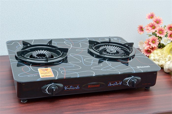 Bếp gas Rinnai RV-6SIim-SCH(Zi) Màu Đen