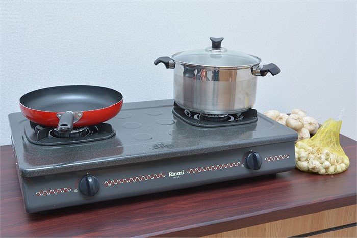 Bếp gas đôi Rinnai RV-287(G)N Màu Đen