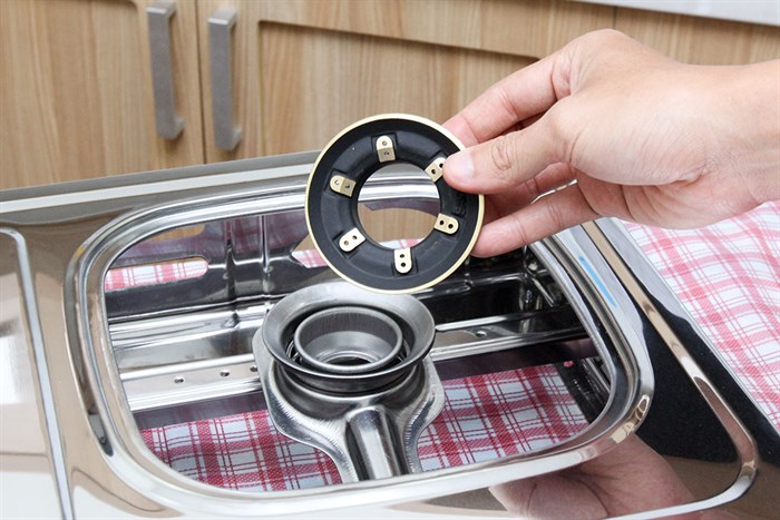 Bếp gas đôi Sakura SA Anfa Màu Inox