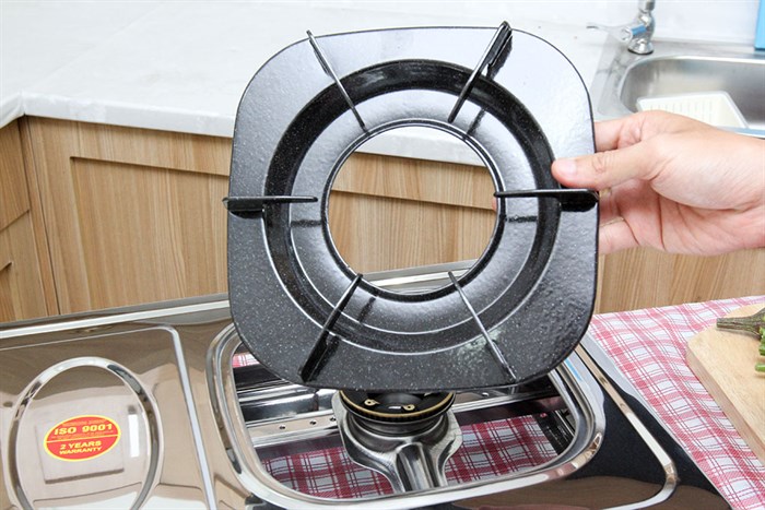 Bếp gas đôi Sakura SA Anfa Màu Inox