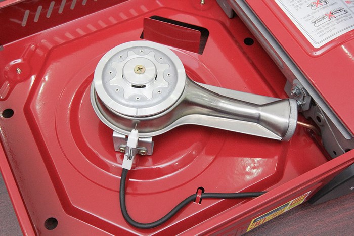 Bếp ga mini Happycook OT-100 Màu Đỏ