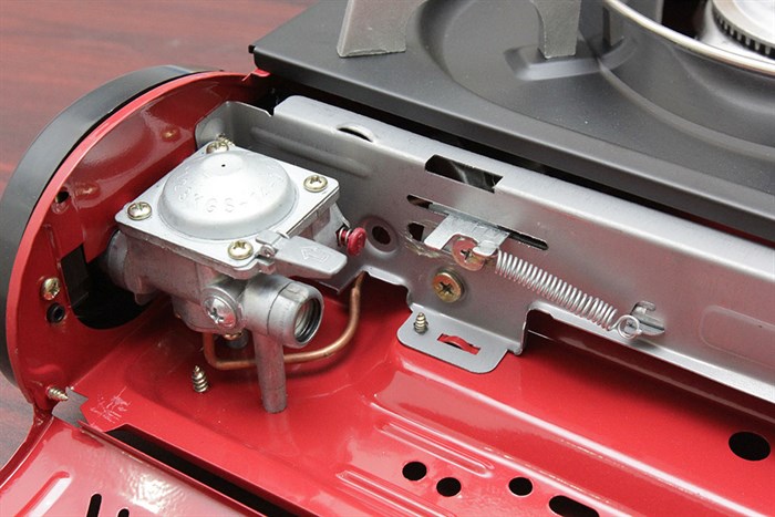 Bếp ga mini Happycook OT-100 Màu Đỏ