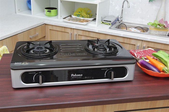 Bếp gas Paloma PA-V71ES Màu Xám