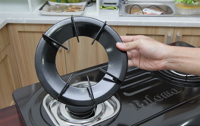 Bếp gas Paloma PA-V71ES Màu Xám