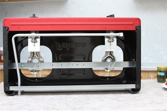 Bếp gas Paloma PA-V71ER Màu Đen - Đỏ