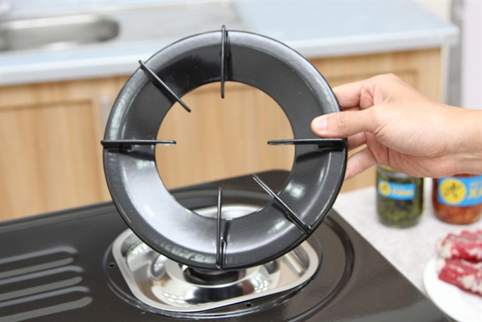 Bếp gas Paloma PA-V71ER Màu Đen - Đỏ