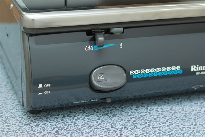 Bếp gas đôi Rinnai RV-4600 (GL) Màu Đen