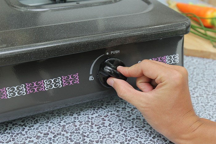 Bếp gas Rinnai RV-2715G Màu Đen