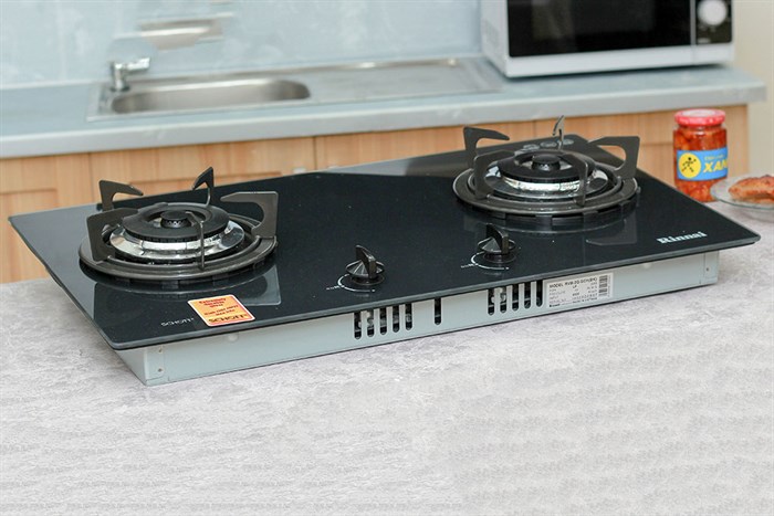 Bếp gas âm Rinnai RVB-2G-SCH(BK) Màu Đen