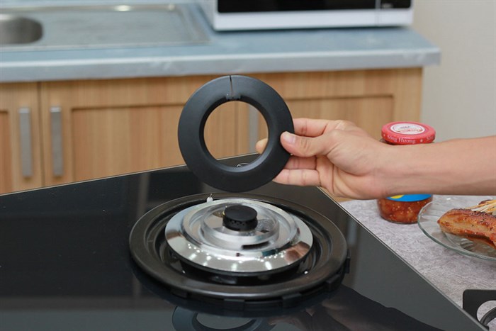 Bếp gas âm Rinnai RVB-2G-SCH(BK) Màu Đen