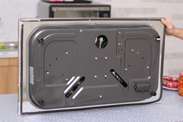 Bếp gas âm Kiwa KW-777GE Màu Đen - Đỏ