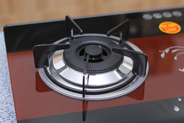 Bếp gas âm Kiwa KW-777GE Màu Đen - Đỏ