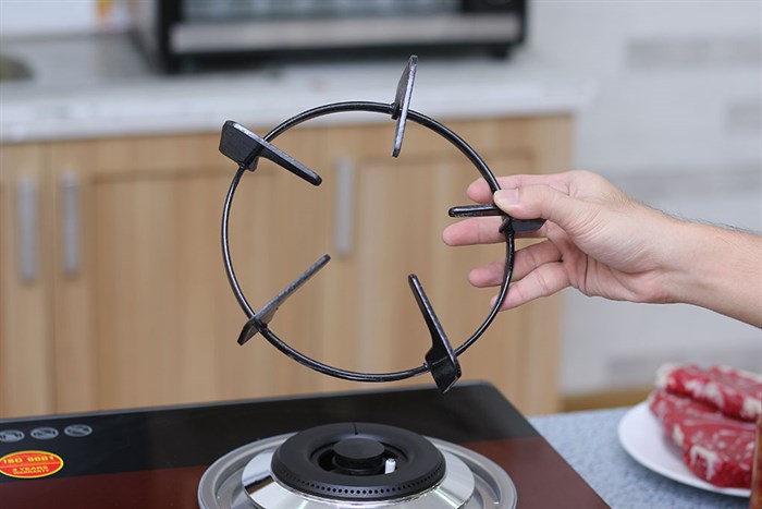 Bếp gas âm Kiwa KW-777GE Màu Đen - Đỏ