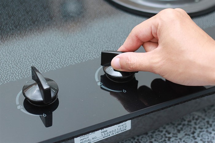 Bếp gas âm Rinnai RVB-2BG(D)N Màu Đen