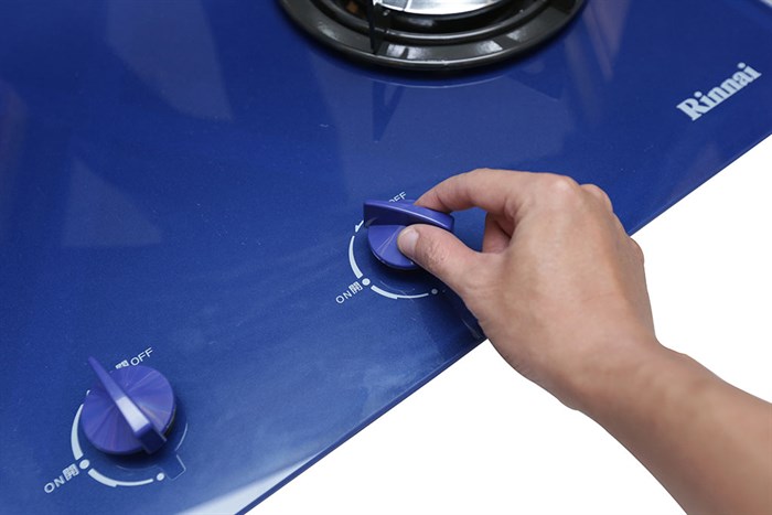 Bếp gas âm Rinnai RVB-2G-SCH(BL) Màu Xanh Dương