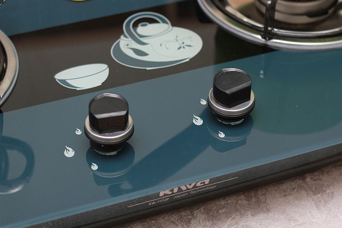 Bếp ga âm Kiwa KW-777JP Màu Xanh lá