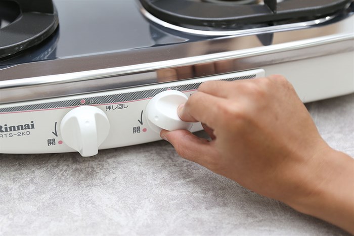 Bếp gas Rinnai RTS-2KD-Japan Màu Trắng
