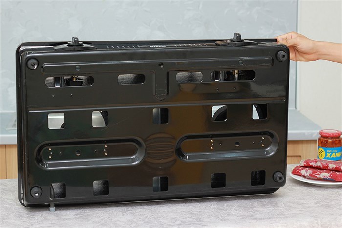 Bếp gas Rinnai RV-715 Slim(GL-D) Màu Đen