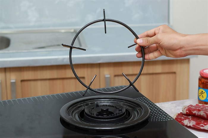 Bếp gas Rinnai RV-715 Slim(GL-D) Màu Đen