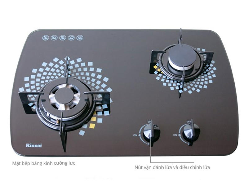 Thông số kỹ thuật Bếp gas âm Rinnai RVB-6SDR(L)