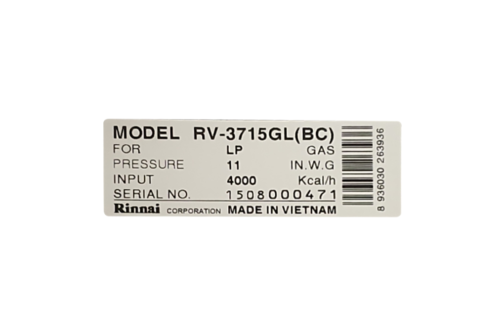 Bếp ga đôi Rinnai RV-3715GL(BC) - 11