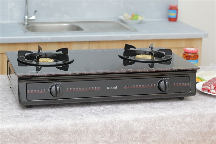 Bếp gas Rinnai RV-3715GL(FB) Màu Đen