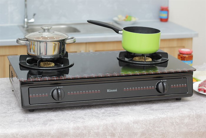 Bếp gas Rinnai RV-3715GL(FB) Màu Đen