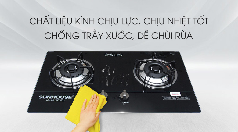 Bếp ga âm Sunhouse SHB5536