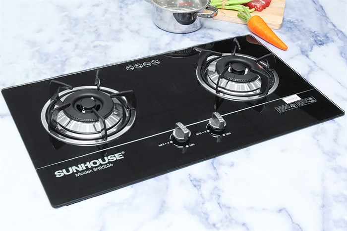 Bếp ga âm Sunhouse SHB5536 Màu Đen
