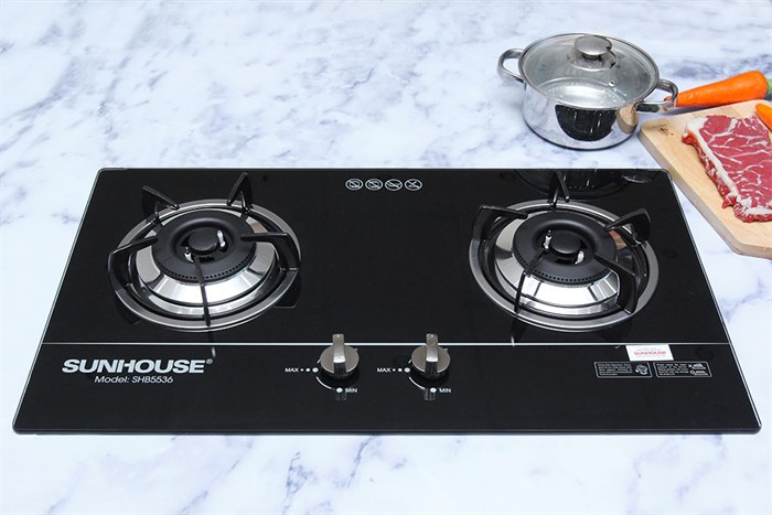 Bếp ga âm Sunhouse SHB5536 Màu Đen