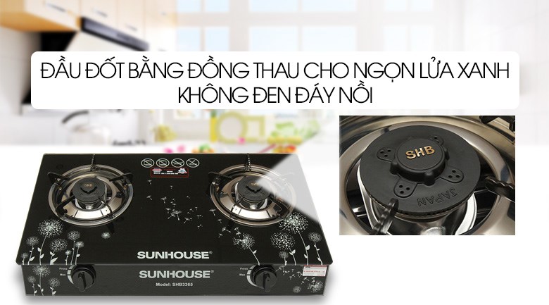 Bếp ga đôi Sunhouse SHB3365
