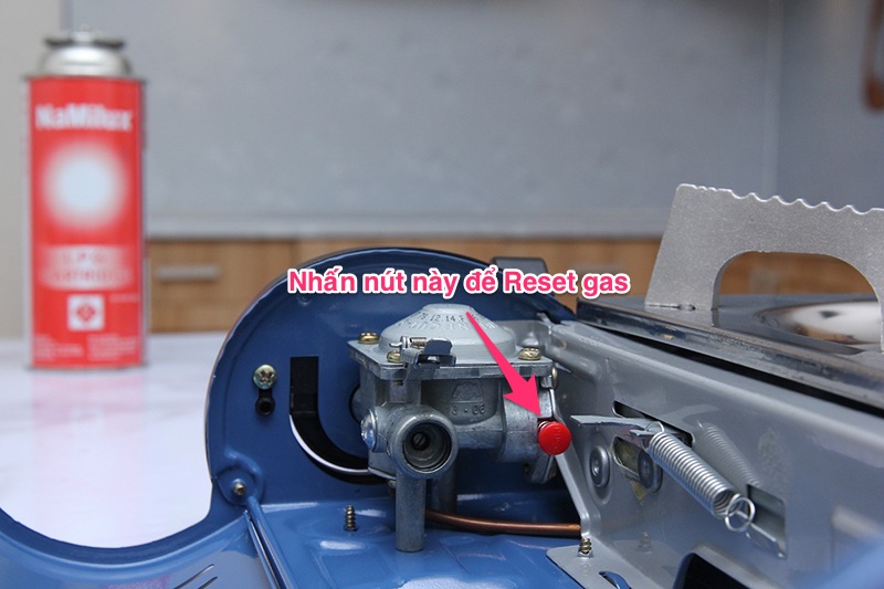 Bếp gas còn trang bị hệ thống ngắt gas tự động Bếp gas còn trang bị hệ thống ngắt gas tự động