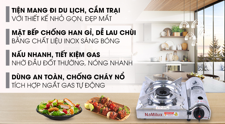 Bếp ga mini Namilux NH-021AS
